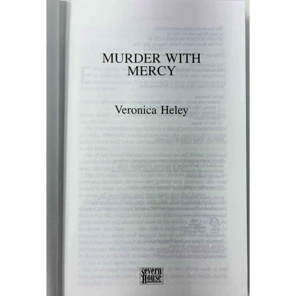 Veronica Heley Seven House First Edition Book Lot of 5 Hardbacks